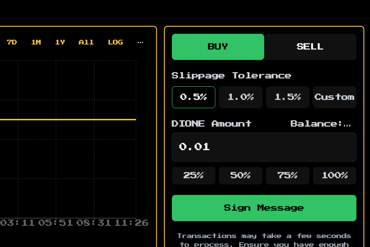 Buy and Sell Tokens on Dioo.fun