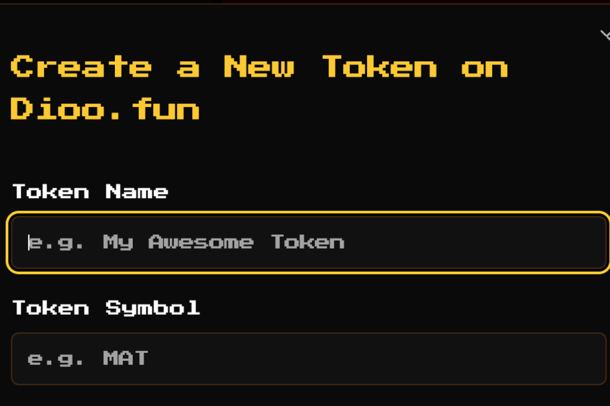 Create Token on Dioo.fun